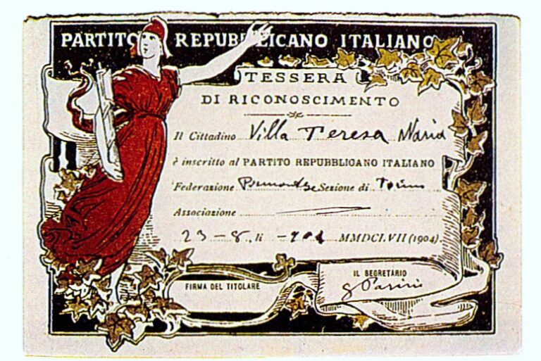 Tessera PRI 1904