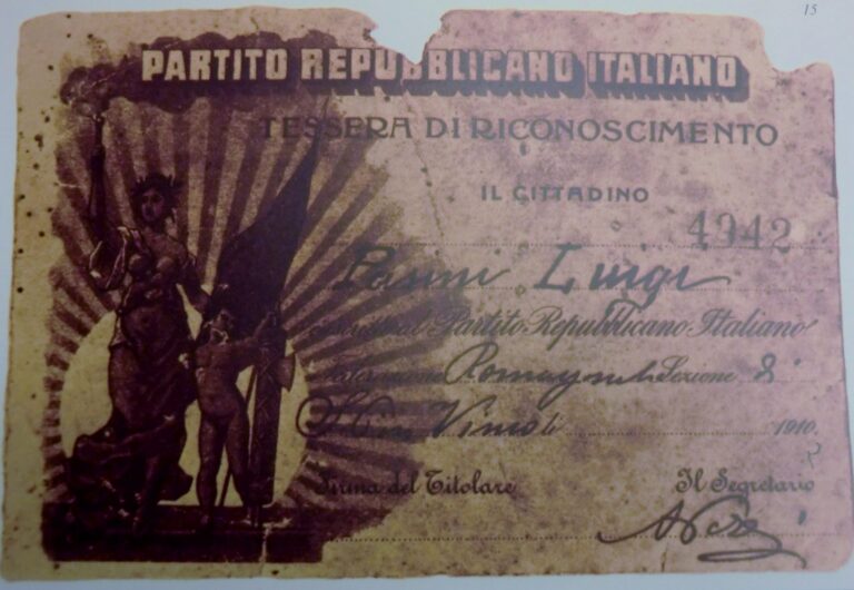 Tessera PRI 1910