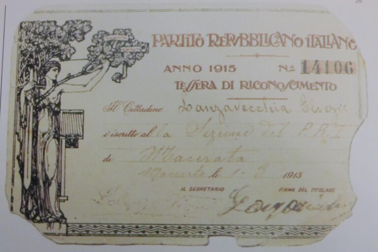 Tessera PRI 1915