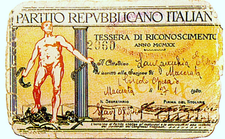 Tessera PRI 1920