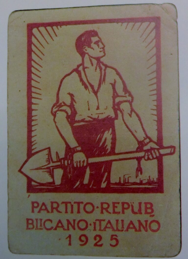 Tessera PRI 1925