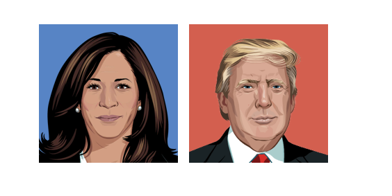 Harris Trump