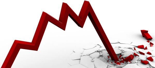 Economic Financial Crash Graph
