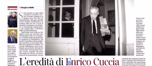 immagine articolo Cuccia Corriere