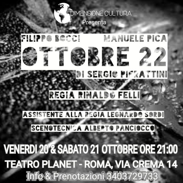 locandina Ottobre 22